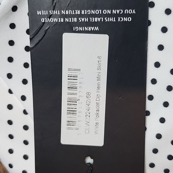 PrettyLittleThing Polka Dot Skirt - Picture 6 of 6